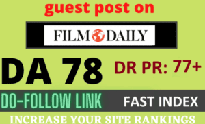 Publish A Guest Post on FilmDaily* for $400