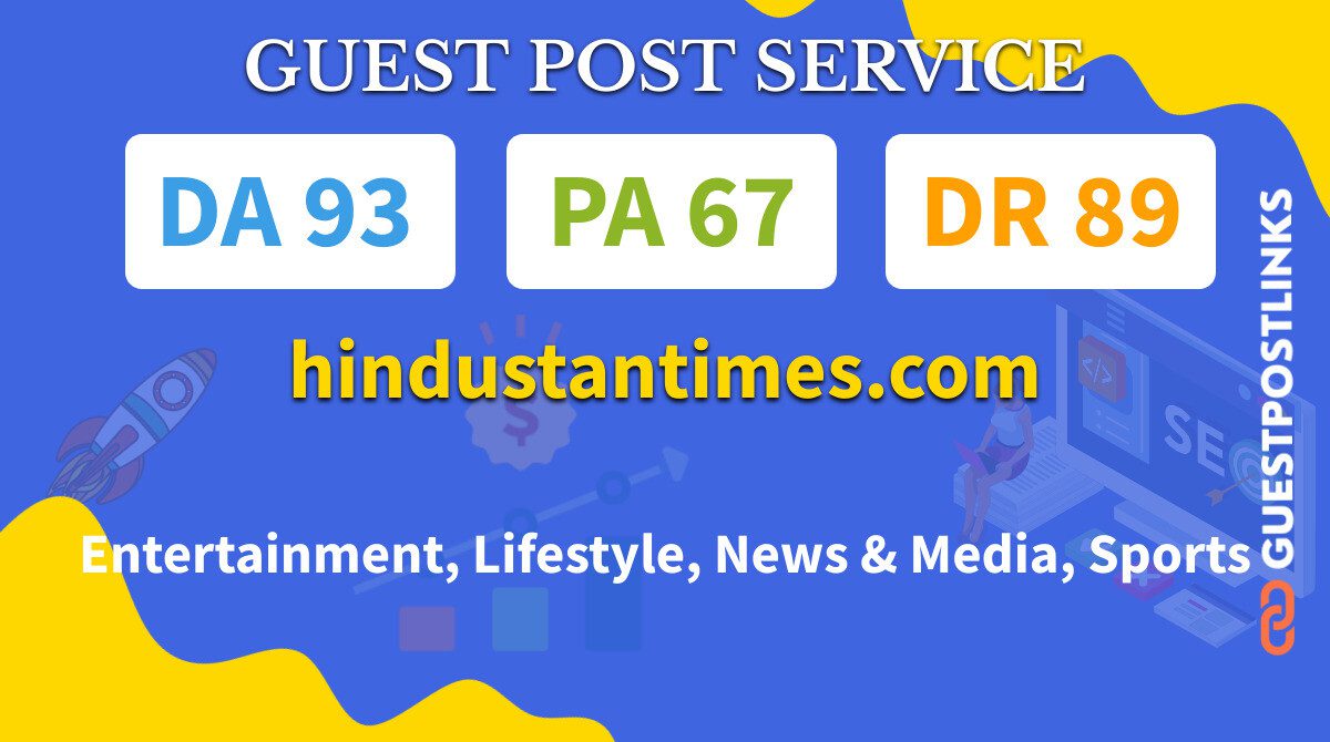 Publish A Guest Post on Hindustantimes.com for $500