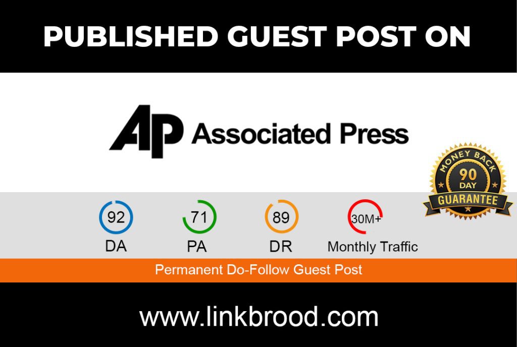 Publish A Guest Post on https://apnews.com/ for $449