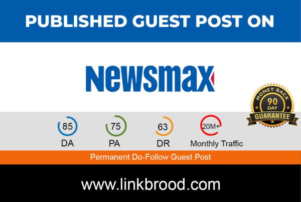 Publish A Guest Post on https://pr.newsmax.com/ for $399