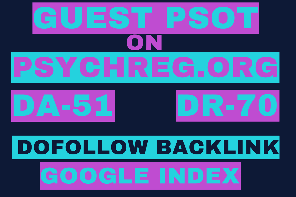 Publish A Guest Post on https://www.psychreg.org/ for $400