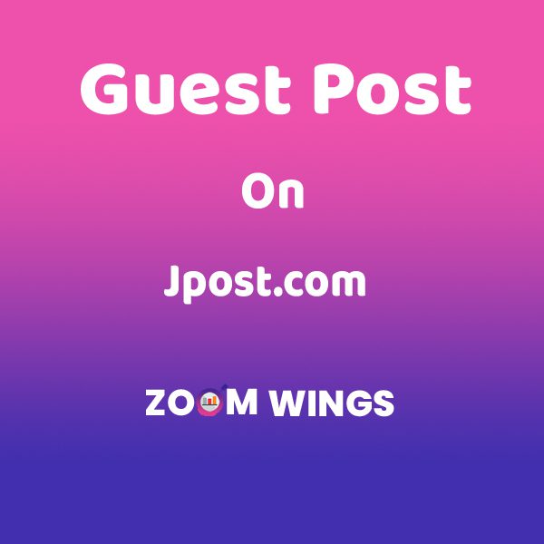 Publish A Guest Post on Jpost.com for $1,749