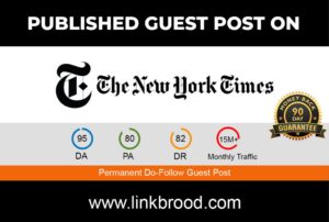 Publish A Guest Post on The NYC Times for $350