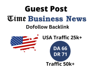 Publish A Guest Post on Time Business News for $400