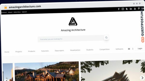 Publish A Guest Post on amazingarchitecture.com for $365