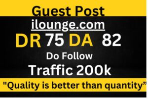 Publish A Guest Post on ilounge.com for $450