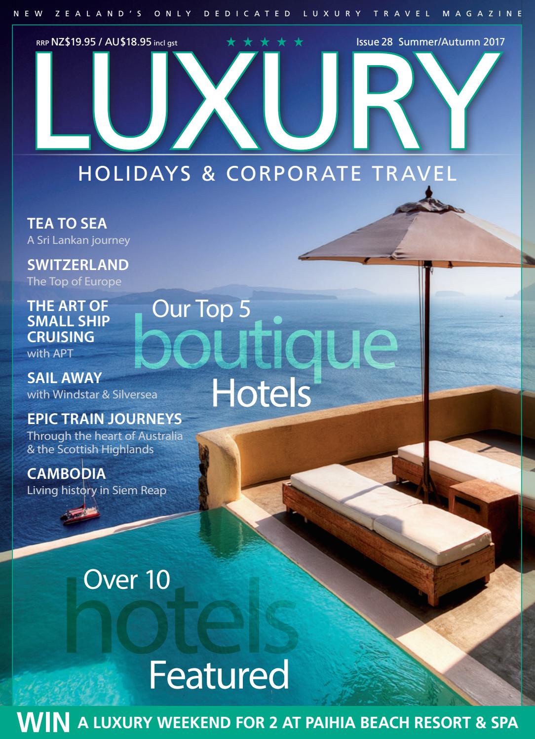 Publish A Guest Post on luxurytravelmagazine.com for $385