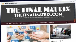 Publish A Guest Post on thefinalmatrix.com for $270